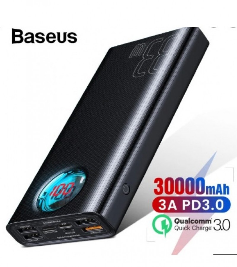  Baseus 30000mAh Power Bank, USB C Portable Charger